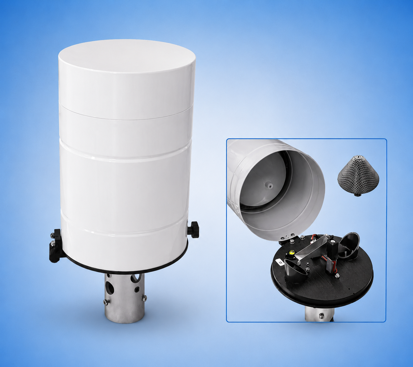 PL400 Class A Tipping Bucket Rain Gauge – Reliable Rainfall Measurement Sensor